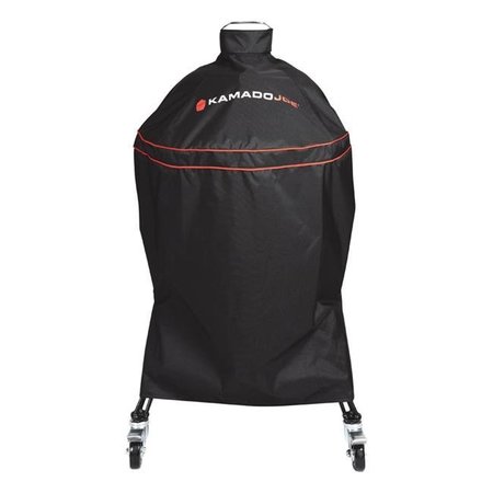 KAMADO JOE Kamado Joe 8015628 Kamado Classic Joe Grill Cover; Black - 15 x 1 x 15 in. 8015628